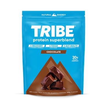 Review of Tribe Plant Protein Superblend Chocolate 500g