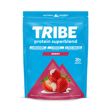 Review of Tribe Protein Superblend Berry 500 g
