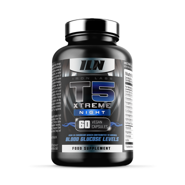 Review of Iron Labs T5 Xtreme Night - Fat Metabolism for Men & Women - 60 Vegan Capsules
