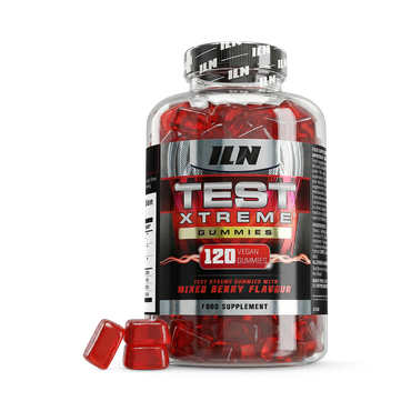 Review of Test Xtreme Gummies - Testosterone Supplements for Men - 120 Vegan Gummies (Berry Flavour)