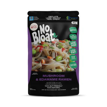 Review of No Bloat Mushroom & Edamame Ramen 4 x 50g Pouches