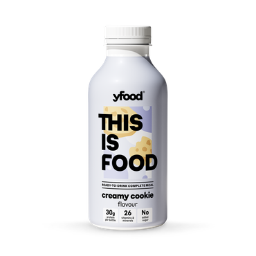 Review of Yfood Ready to Drink Complete Meal Creamy Cookie 500ml