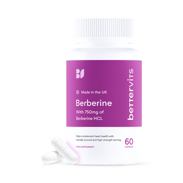 Review of Bettervits Berberine Capsules with 750 MG of Berberine HCl 60 Capsules