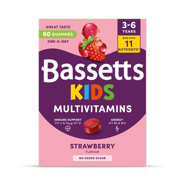 Review of Bassetts Kids Multivitamins 3-6 Strawberry 60 Gummies