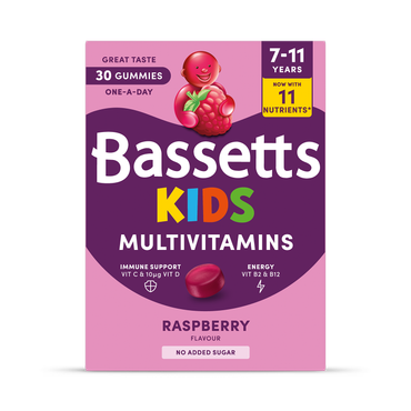 Review of Bassetts Kids Multivitamins 7-11 Raspberry 30 Gummies