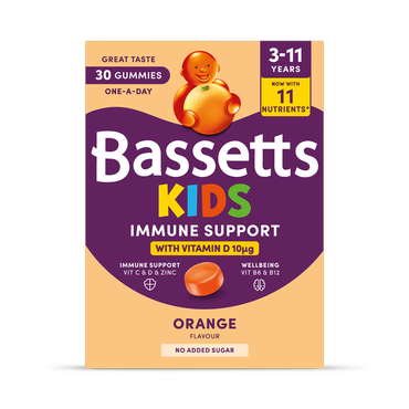 Review of Bassetts Kids Immune Support 3-11 Orange 30 Gummies
