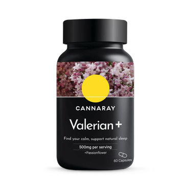 Review of Cannaray Valerian+ Passion Flower 500 mg 60 Capsules