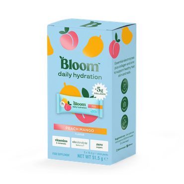 Review of Bloom Hydration Sachets Peach Mango 5 Sachets
