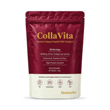 Review of CollaVita - Marine Collagen 8000mg with Vitamin C - Unflavoured Powder - Supports Skin, Joints, Bones & Immunity