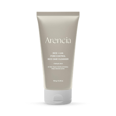 Review of ARENCIA Rice + LHA Pore Control Rice Cake Cleanser 150g