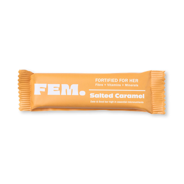 Review of FEM. Bar Salted Caramel 40 g