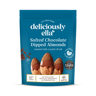 Review of Deliciously Ella Salted Chocolate Dipped Almonds 75g