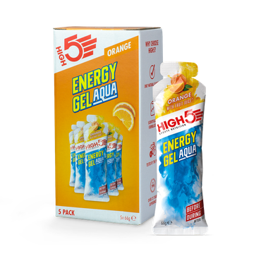 Review of High5 Energy Gel Aqua Orange 5 Sachets