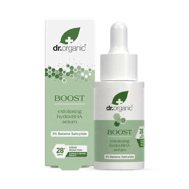 Review of Dr Organic Boost Exfoliating Hydra-BHA Serum 30 ml
