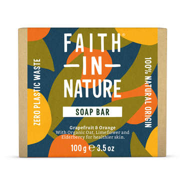 Review of Faith in Nature Soap Bar Grapefruit and Orange 100 g