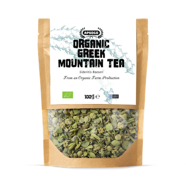 Review of APSOGO Organic Greek Mountain Tea Loose Leaf Herbal Tea from Greece - 100g