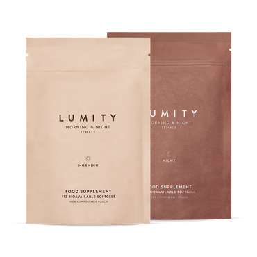 Review of Lumity Female Morning & Night Supplement Refil Pouches - 28 day 224 softgels