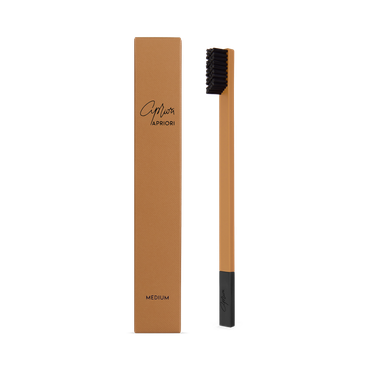 Review of APRIORI Caramel Crush Medium Toothbrush