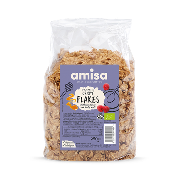Review of Amisa Crispy Toasted Spelt Flakes with Honey Organic 250 g