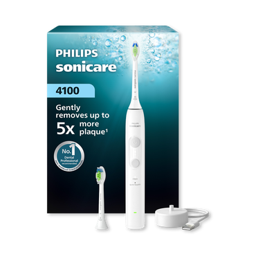 Review of Philips Series 4000 Sonicare White Electric Toothbrush