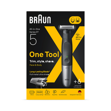 Review of Braun Series X, Beard Trimmer & Body Shaver For Face & Body Hair, XT5100