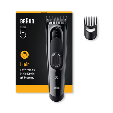 Review of Braun Hair Clipper Series 5, +2 Styling Tools, Lifetime Sharp Blade, 9 Lengths, HC5510, Black