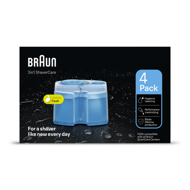 Review of Braun 3in1 ShaverCare SmartCare Center Refill Cartridges, Hygienic Cleaning, 4 Pack