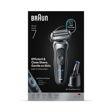Review of Braun Series 7 Electric Shaver, SmartCare Center, +1 Attachment, 72-G7200CC, Grey