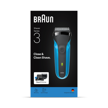 Review of Braun Series 3 Shave&Style 310BT Electric Shaver, Wet & Dry Razor for Men, Black/Blue