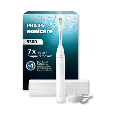 Review of Philips Sonicare 5300 Series Toothbrush White with Travel Case