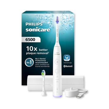 Review of Philips Sonicare 6500 Series Toothbrush White with Travel Case
