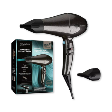 Review of REVAMP Progloss Featherlite Ultra X Shine Hair Dryer - Black