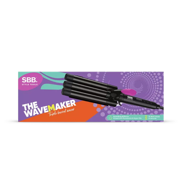 Review of SBB SBWV-2000-GB The Wavemaker Triple Barrel Waver - Black