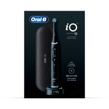 Review of Oral-B iO 10 Cosmic Black Electric Toothbrush Designed By Braun