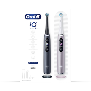 Review of Oral-B iO 9 Black & Rose Electric Toothbrush Designed By Braun