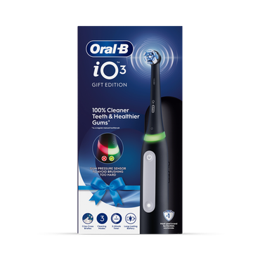Review of Oral-B iO 3 Electric Toothbrush, Black, 1 Brush Head, Travel Case