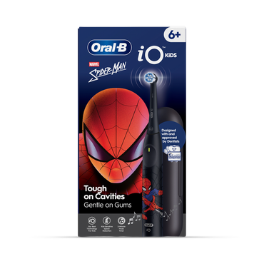 Review of Oral-B iO Kids Marvel Spiderman Electric Toothbrush, 1 Toothbrush Head, 1 Travel Case