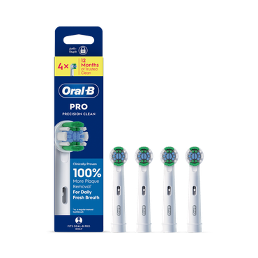 Review of Oral-B Pro Precision Clean Toothbrush Heads, 4 Counts