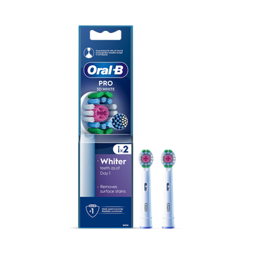 Review of Oral-B Pro 3D White Toothbrush Heads, 2 Counts