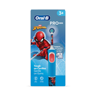 Review of Oral-B Pro Kids Spider-Man Electric Toothbrush Designed By Braun