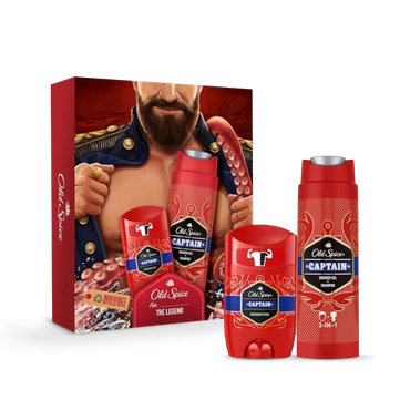 Review of Old Spice Captain Stick and Shower Gel