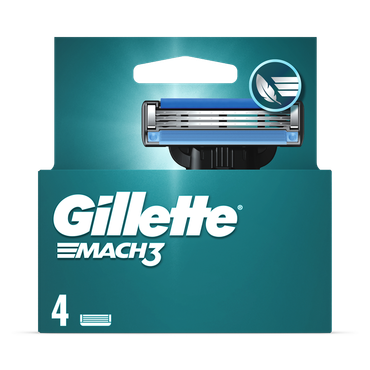 Review of Gillette Mach3 Razor Refills for Men, 4 Razor Blade Refills