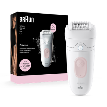 Review of Braun Silk·épil 5, Wet & Dry Epilator, Easy Hair Removal, Lasting Smooth Skin, 5-000, Flamingo Pink