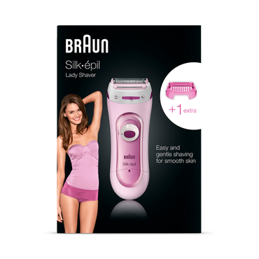 Review of Braun Silk-épil Lady Shaver 5-100 Pink - Electric Shaver and Trimmer System