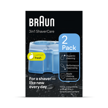 Review of Braun 3in1 ShaverCare SmartCare Center Refill Cartridges, Hygienic Cleaning, 2 Pack