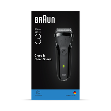 Review of Braun Series 3 Electric Shaver, Dry, 300S, Grey