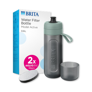 Review of Brita Water Active Filter Bottle Dark Green