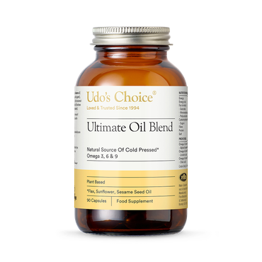 Review of Udo's Choice Omega 3-6-9 Ultimate Oil Blend 90's - Vegetarian & Vegan Caps