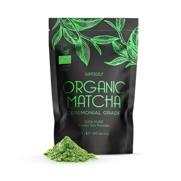 Review of SuperSelf Organic Matcha Green Tea Powder Ceremonial Grade 120g