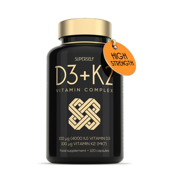 Review of SuperSelf Vitamin D3 K2 Capsules 4000 IU 100mcg 120 Capsules